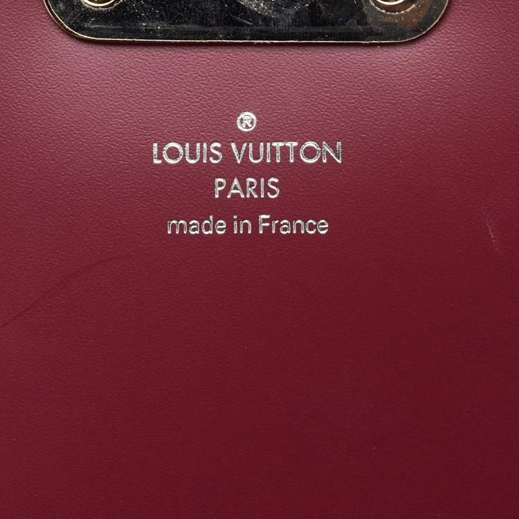 Pre Owned Louis Vuitton Fuchsia Epi Leather Eden PM Bag