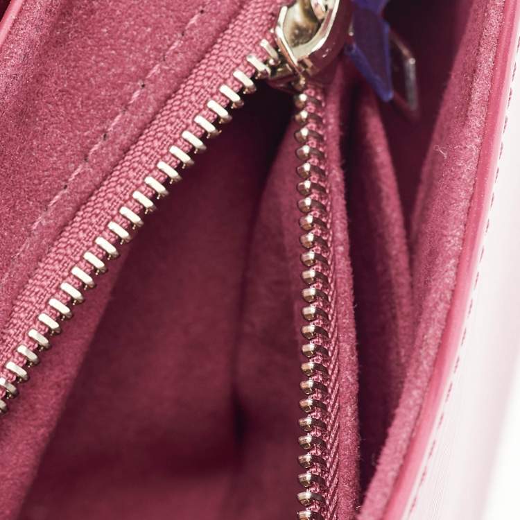Pre Owned Louis Vuitton Fuchsia Epi Leather Eden PM Bag