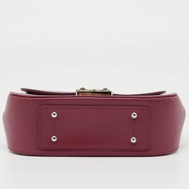 Pre Owned Louis Vuitton Fuchsia Epi Leather Eden PM Bag