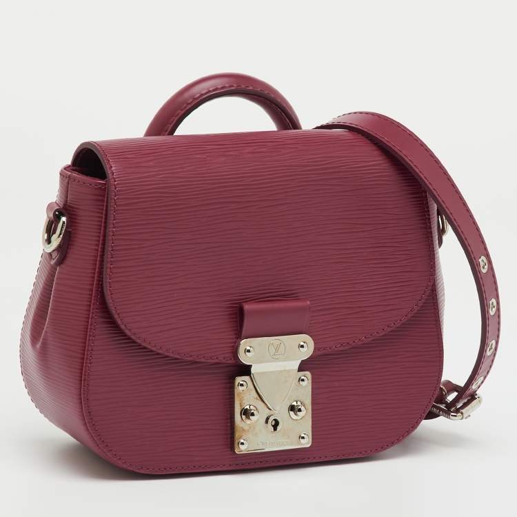 Pre Owned Louis Vuitton Fuchsia Epi Leather Eden PM Bag