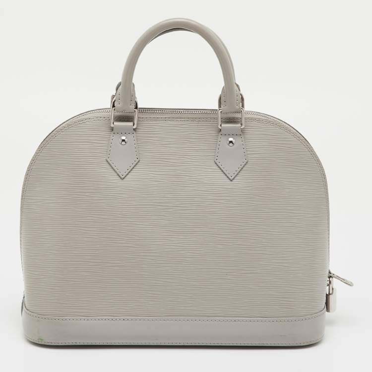 Pre Owned Louis Vuitton Gres Epi Leather Alma PM Bag