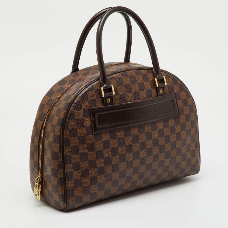 Pre Owned Louis Vuitton Damier Ebene Canvas Nolita Bag
