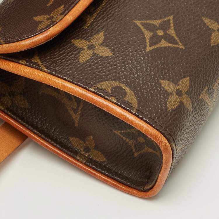 Pre Owned Louis Vuitton Monogram Canvas Pochette Florentine Belt Bag