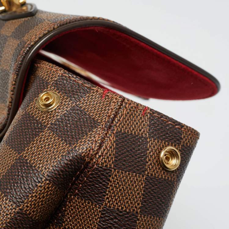 Pre Owned Louis Vuitton Damier Ebene Canvas Bergamo MM Bag