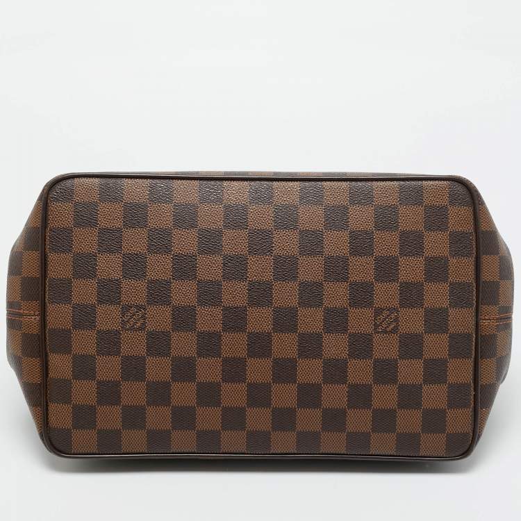 Pre Owned Louis Vuitton Damier Ebene Canvas Bergamo MM Bag