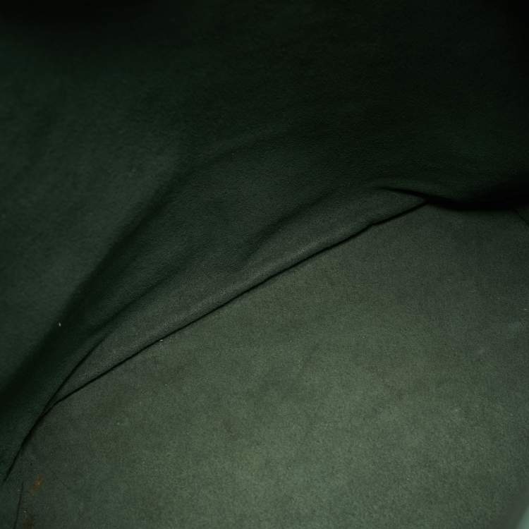 Pre Owned Louis Vuitton Borneo Green Epi Leather Noe Bag