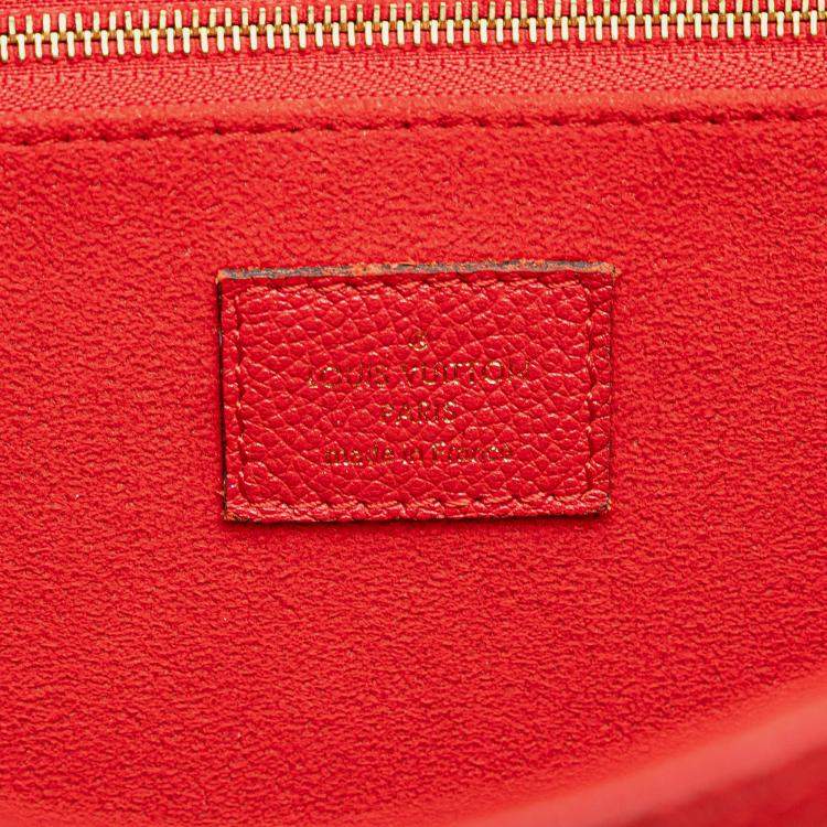 Pre Owned Louis Vuitton Saint Germain PM Monogram Empreinte Leather Shoulder Bag