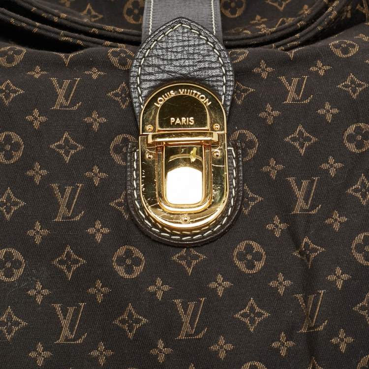 Pre Owned Louis Vuitton Fusain Monogram Idylle Canvas Romance Bag