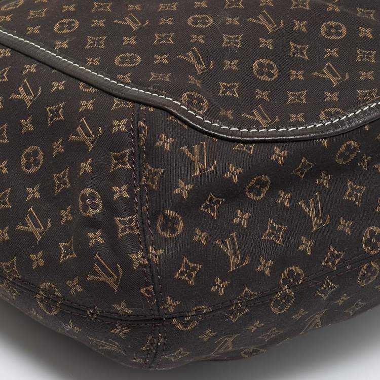 Pre Owned Louis Vuitton Fusain Monogram Idylle Canvas Romance Bag