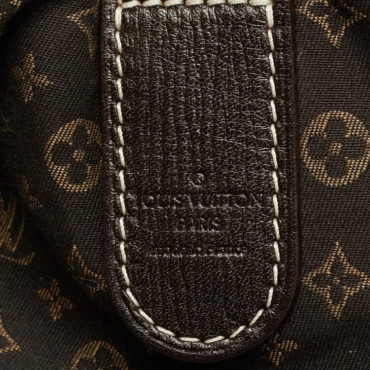 Pre Owned Louis Vuitton Fusain Monogram Idylle Canvas Romance Bag