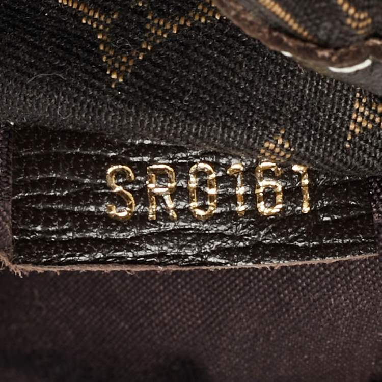 Pre Owned Louis Vuitton Fusain Monogram Idylle Canvas Romance Bag