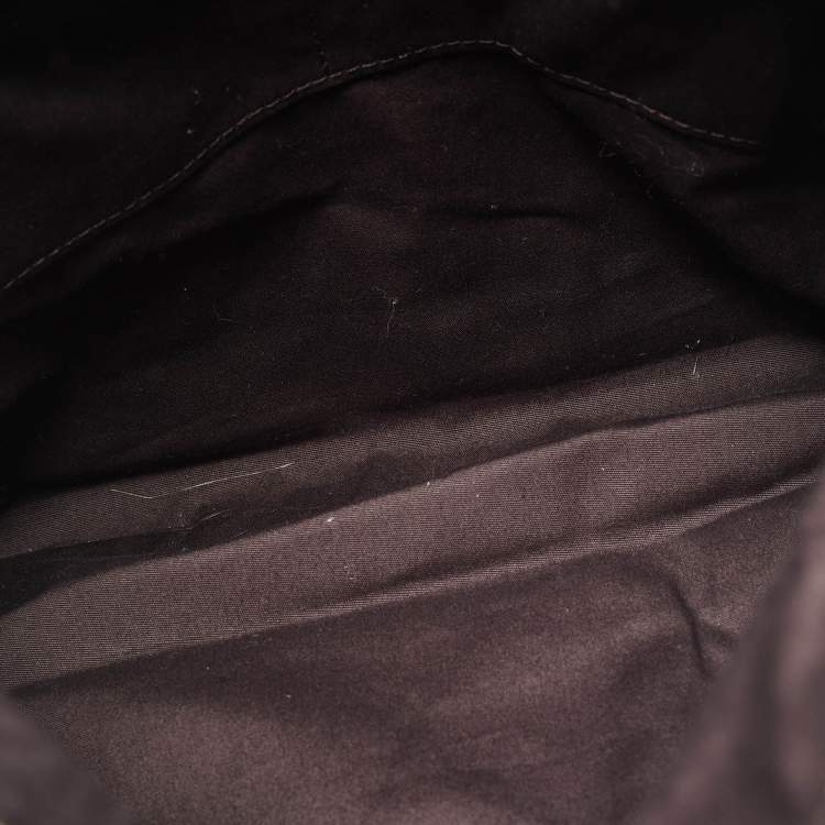 Pre Owned Louis Vuitton Fusain Monogram Idylle Canvas Romance Bag