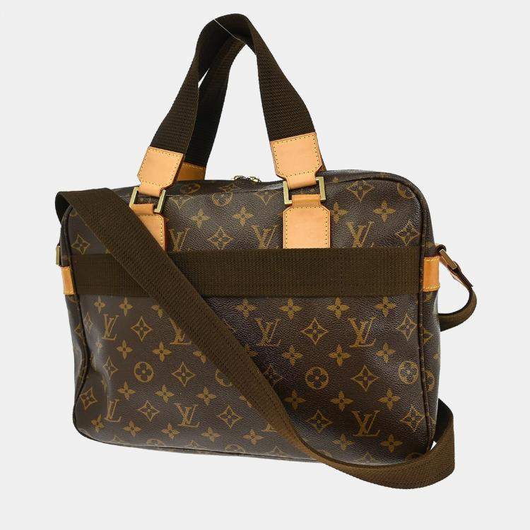 Pre Owned Louis Vuitton Monogram Sac Bosphore Brown Monogram Canvas Messenger Bag