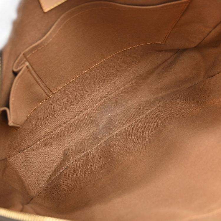 Pre Owned Louis Vuitton Monogram Sac Bosphore Brown Monogram Canvas Messenger Bag