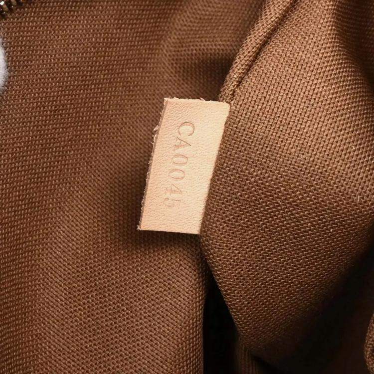 Pre Owned Louis Vuitton Abbesses Monogram Brown Monogram Canvas Messenger Bag