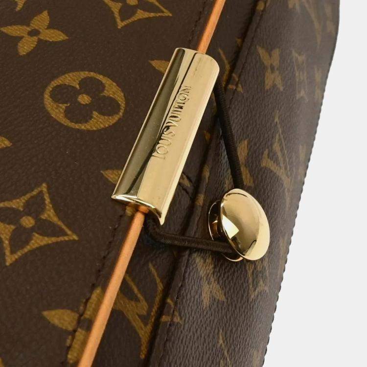 Pre Owned Louis Vuitton Abbesses Monogram Brown Monogram Canvas Messenger Bag