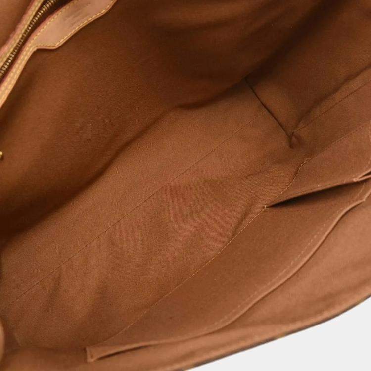 Pre Owned Louis Vuitton Abbesses Monogram Brown Monogram Canvas Messenger Bag