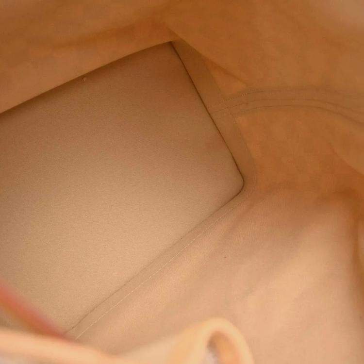 Pre Owned Louis Vuitton Damier Azur Noe Coated Canvas Shoulder Bag