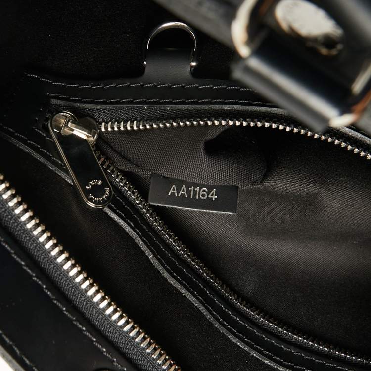 Pre Owned Louis Vuitton Black Epi Leather Brea MM Bag