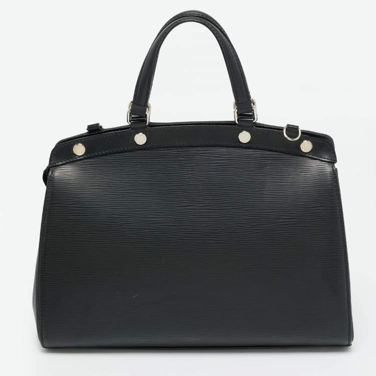 Pre Owned Louis Vuitton Black Epi Leather Brea MM Bag