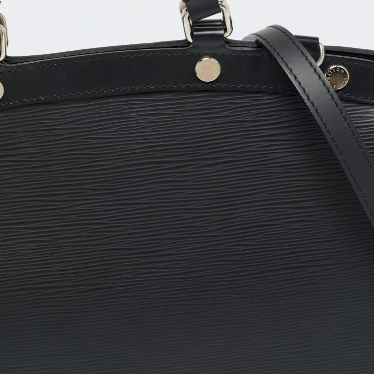 Pre Owned Louis Vuitton Black Epi Leather Brea MM Bag