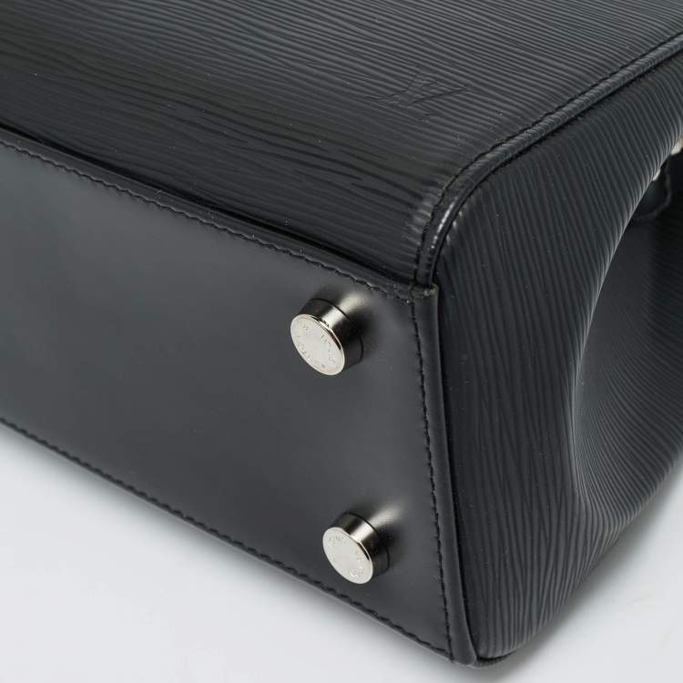 Pre Owned Louis Vuitton Black Epi Leather Brea MM Bag