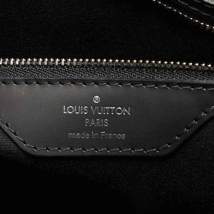 Pre Owned Louis Vuitton Black Epi Leather Brea MM Bag