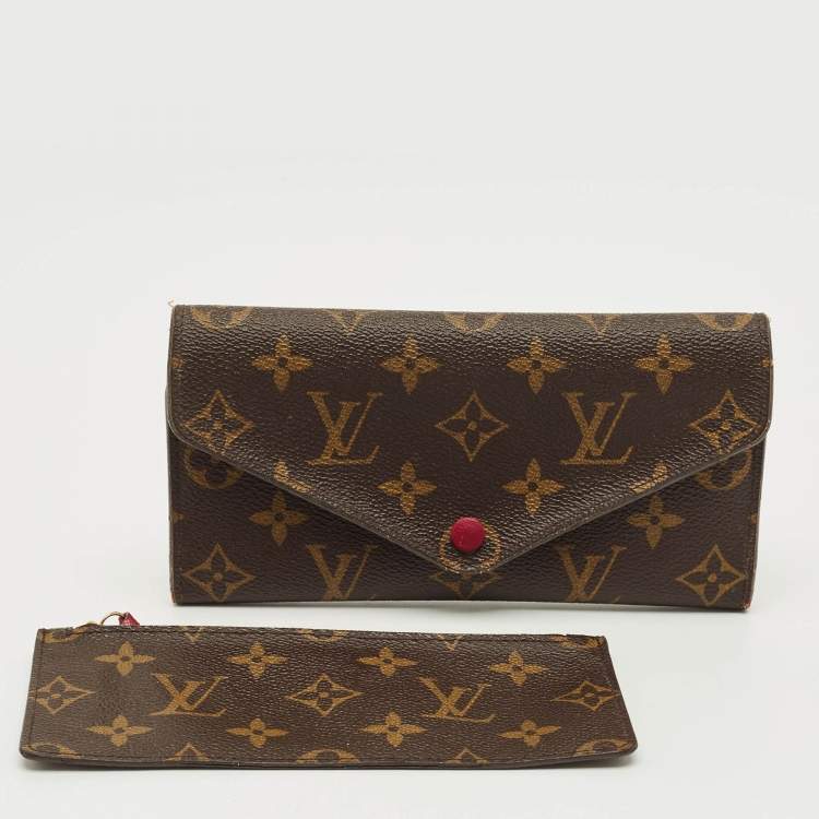 Pre Owned Louis Vuitton Monogram Canvas Josephine Wallet 