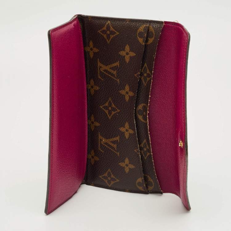 Pre Owned Louis Vuitton Monogram Canvas Josephine Wallet 