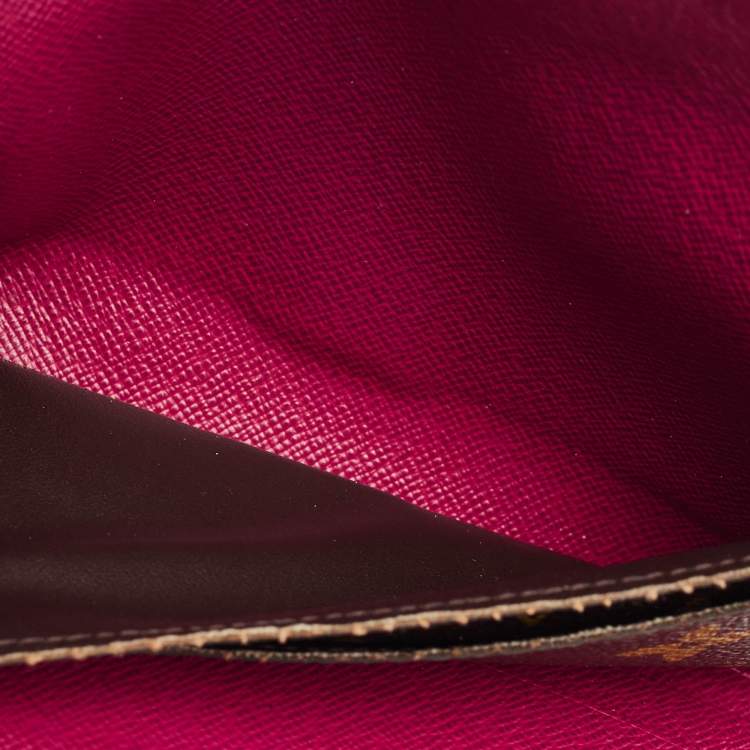 Pre Owned Louis Vuitton Monogram Canvas Josephine Wallet 