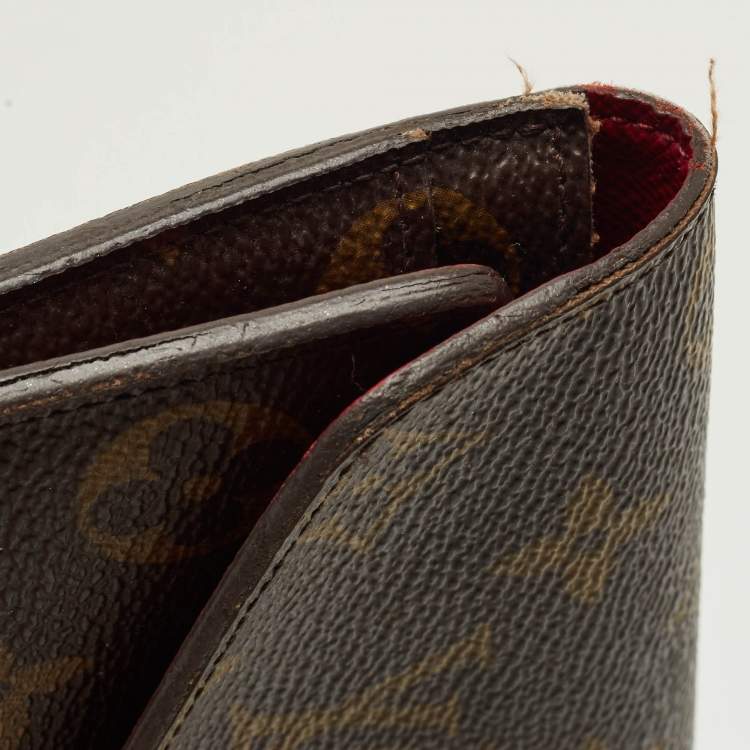 Pre Owned Louis Vuitton Monogram Canvas Josephine Wallet 