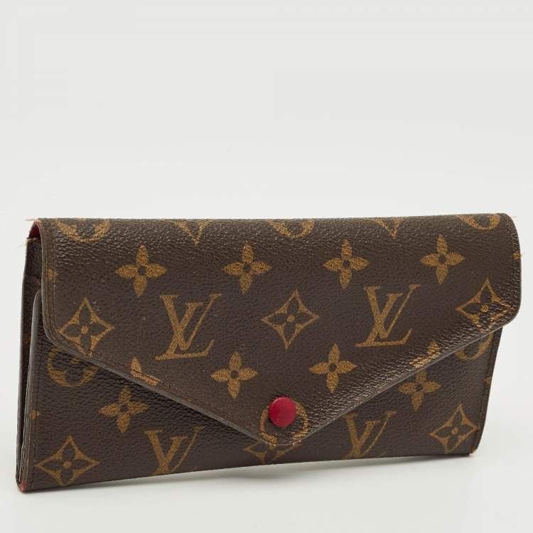 Pre Owned Louis Vuitton Monogram Canvas Josephine Wallet 