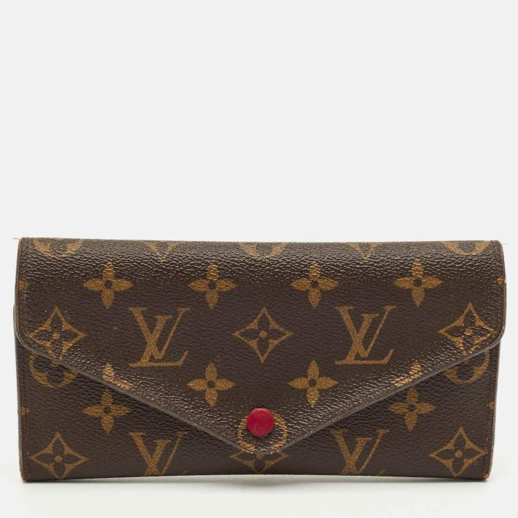 Pre Owned Louis Vuitton Monogram Canvas Josephine Wallet 