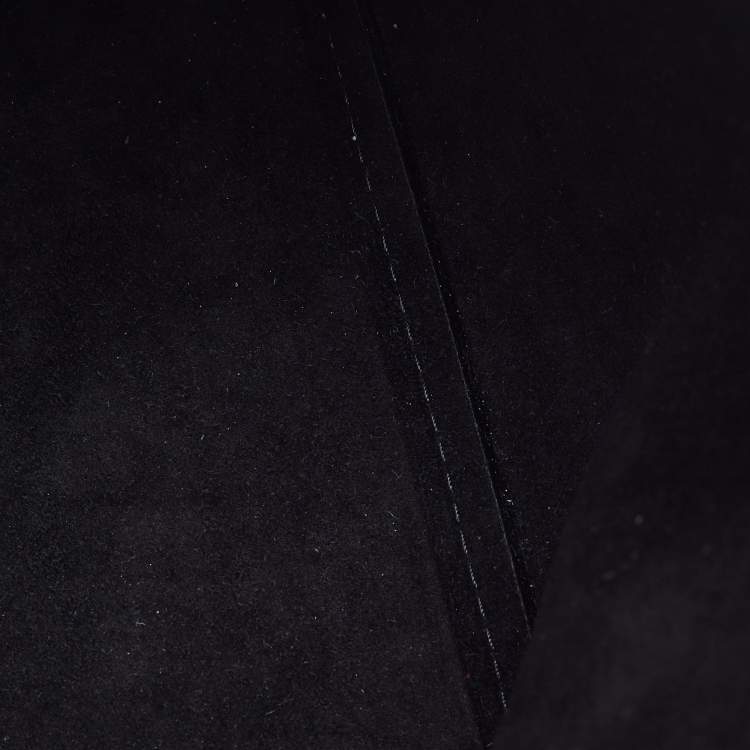 Pre Owned Louis Vuitton Black Monogram Empreinte Leather NeoNoe MM Bag