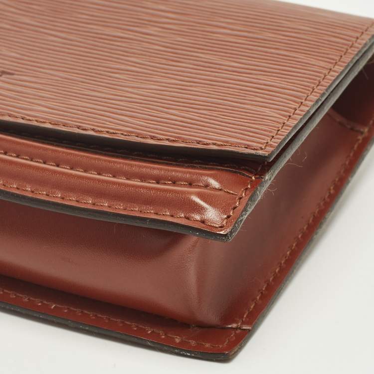 Pre Owned Louis Vuitton Cipango Gold Epi Leather Tilsitt Belt Bag