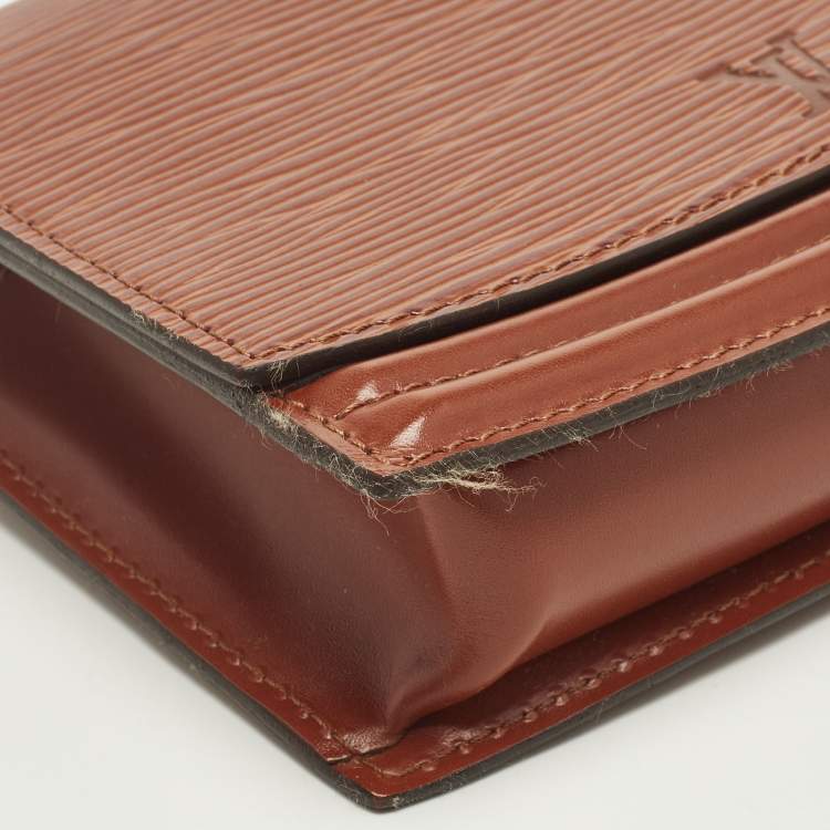 Pre Owned Louis Vuitton Cipango Gold Epi Leather Tilsitt Belt Bag