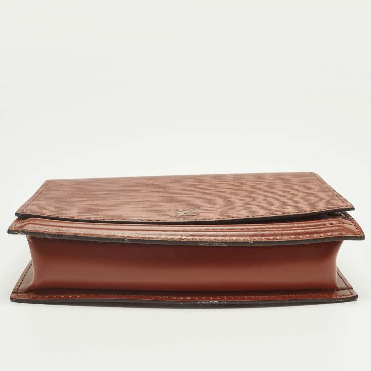 Pre Owned Louis Vuitton Cipango Gold Epi Leather Tilsitt Belt Bag