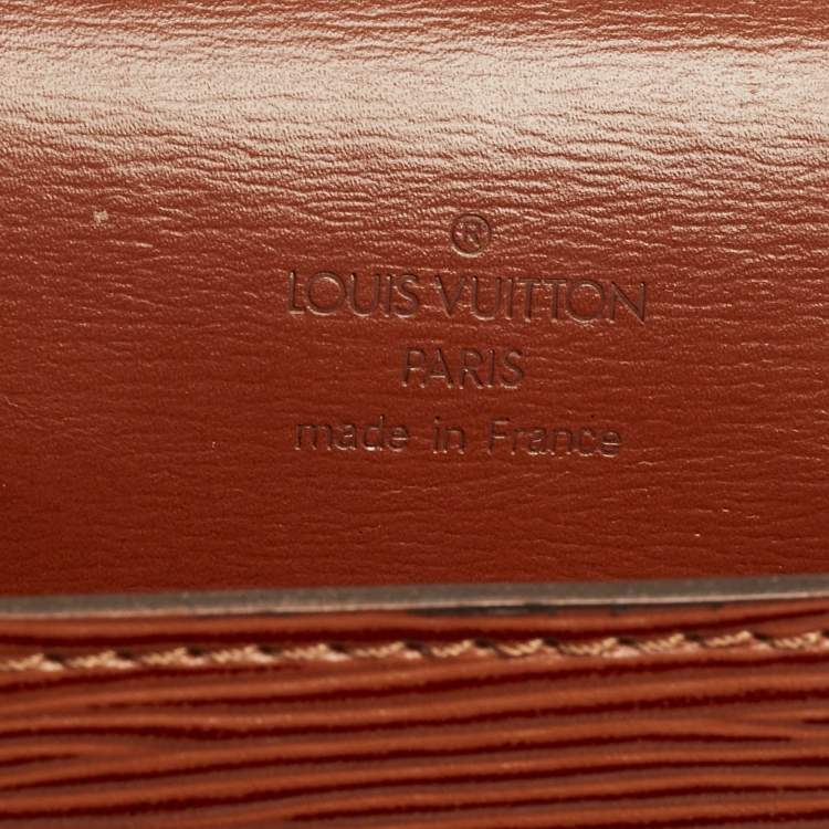 Pre Owned Louis Vuitton Cipango Gold Epi Leather Tilsitt Belt Bag