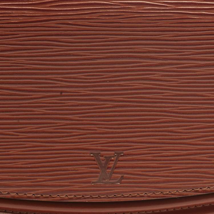 Pre Owned Louis Vuitton Cipango Gold Epi Leather Tilsitt Belt Bag