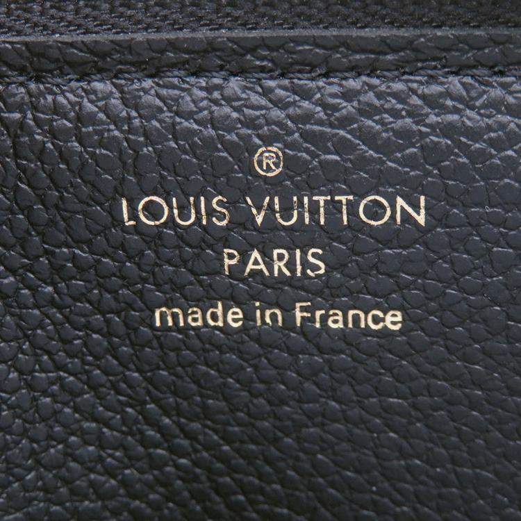 Pre Owned Louis Vuitton Porto Cult Recto Verso Noir Monogram Empreinte Leather