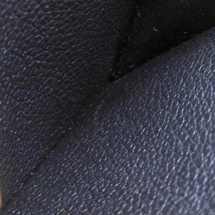 Pre Owned Louis Vuitton Porto Cult Recto Verso Noir Monogram Empreinte Leather