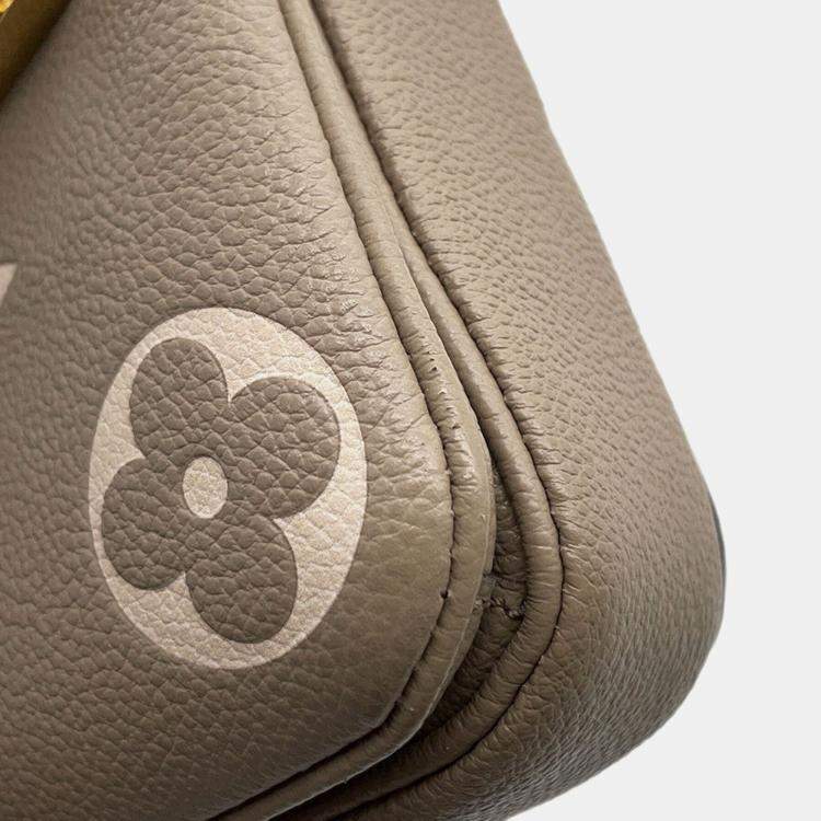 مملوكة مسبقًا Louis Vuitton Pochette Metis Ew Tourterelle Claim Monogram Empreinte Leather