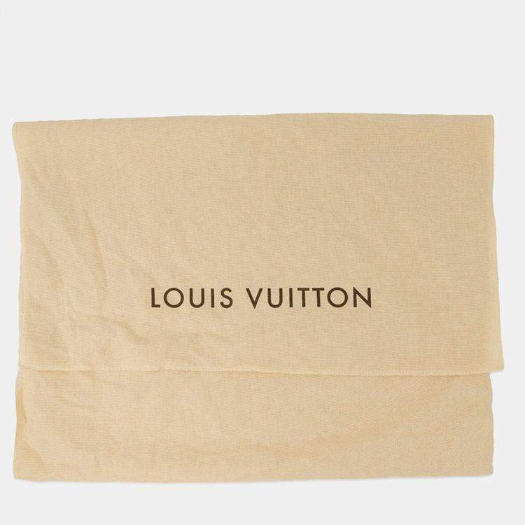 Pre Owned Louis Vuitton Neo Speedy Blue/Yellow Monogram Denim