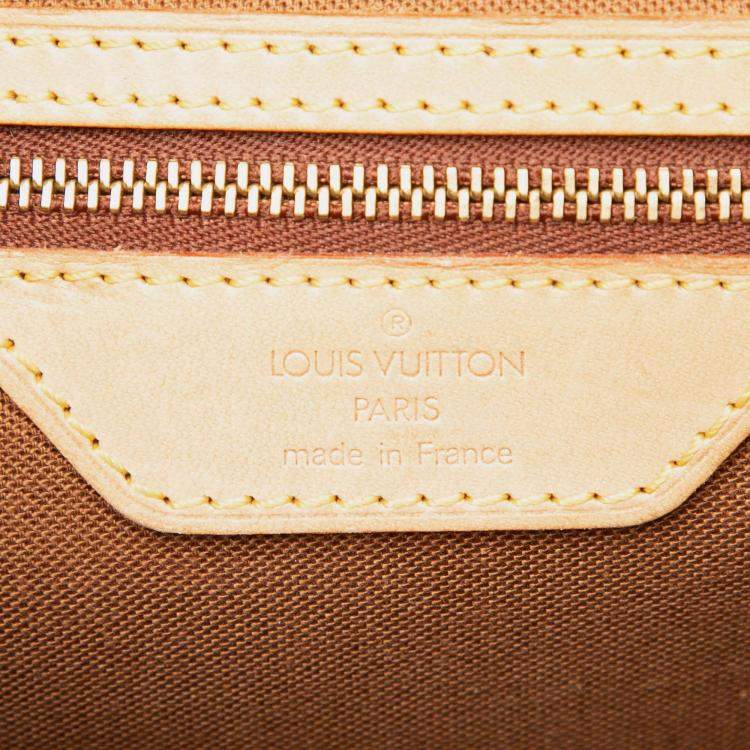 Pre Owned Louis Vuitton Brown Monogram Sologne