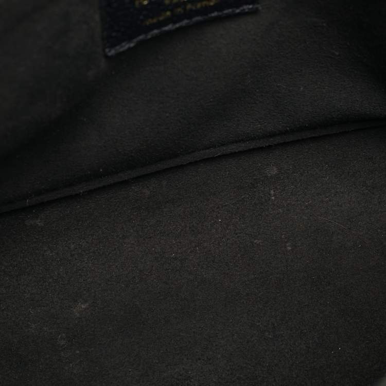 Pre Owned Louis Vuitton Black Monogram Empreinte Leather Vavin BB Bag