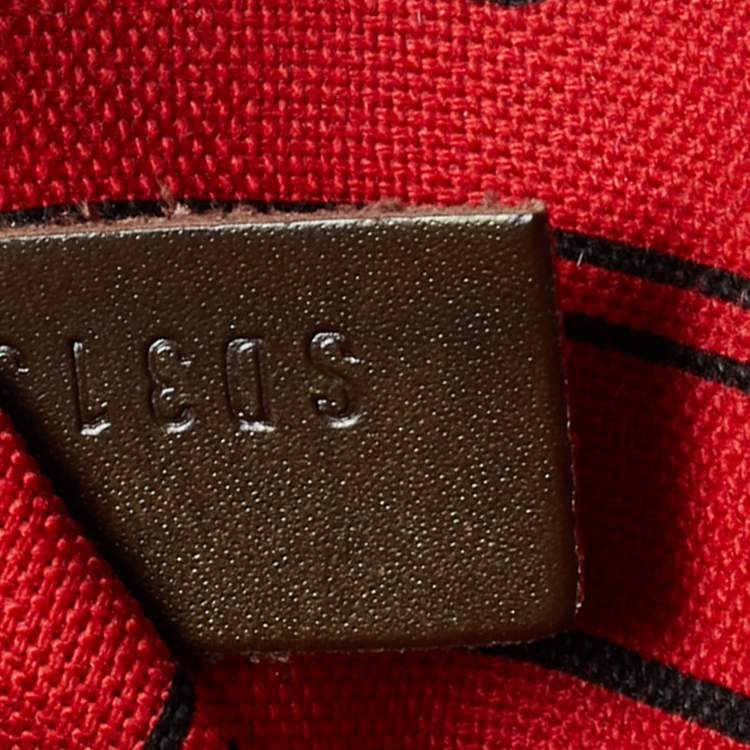 Pre Owned Louis Vuitton Damier Ebene Canvas Neverfull GM Bag