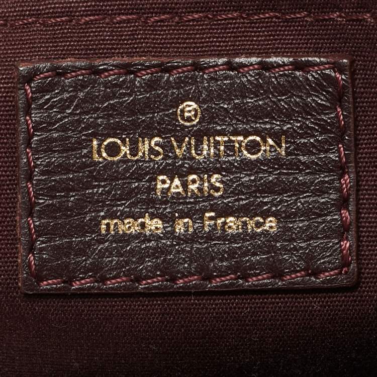 Pre Owned Louis Vuitton Rhapsodie PM Sepia Monogram Monogram Idylle Canvas Bag
