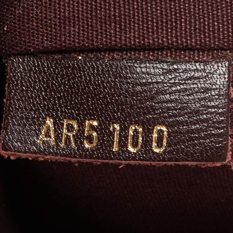 Pre Owned Louis Vuitton Rhapsodie PM Sepia Monogram Monogram Idylle Canvas Bag