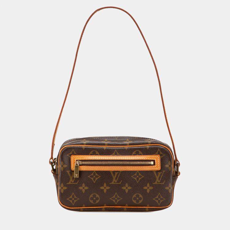 مملوكة مسبقًا Louis Vuitton Brown Monogram Pochette Cite