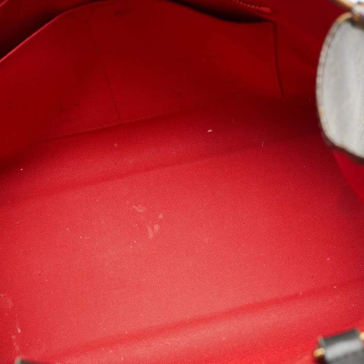 Pre Owned Louis Vuitton OnTheGo MM Reverse Monogram Canvas Giant Bag